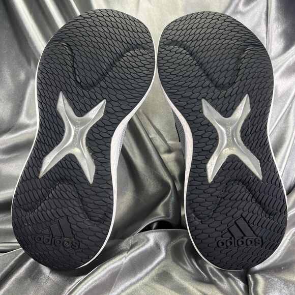 Adidas Mens Edge Gameday EG1444 Gray Black Running Shoes Sneakers Size 6.5 US/39 - Picture 11 of 17